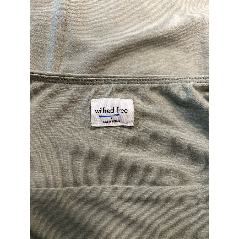 Wilfred Aritzia Free Orbit Dress Green - Picture 4 of 9